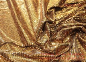 Ткань пайетки цвет золото на чёрном