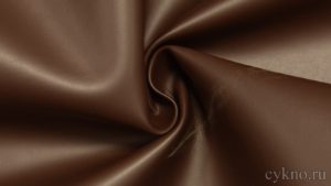 Ткань кожзам стрейч цвет шоколад